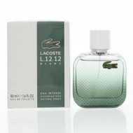 Lacoste Eau De Lacoste L.12.12 Blanc Intense By Lacoste 1.6 Oz Eau De Toilette Spray For Men - Box (3386460149167)