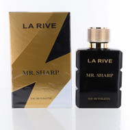 Mr.Sharp 3.3 Oz Eau De Toilette Spray by La Rive NEW Box for Men