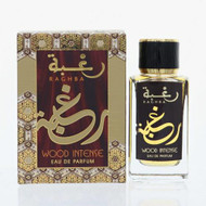 Raghba Wood Intense 3.4  Oz Eau De Parfum Spray by Lattafa NEW Box for Men