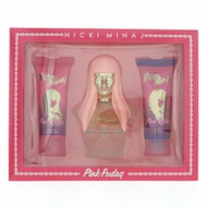 Nicki Minaj Pink Friday 3 Piece Gift Set with 3.4 Oz by Nicki Minaj NEW For Women
