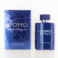 Uomo Urban Feel 3.4 Oz Eau De Toilette Spray by Salvatore Ferragamo NEW Box for Men