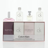 Calvin Klein 4 Piece Gift Set with 0.33 Oz by Calvin Klein NEW For Women