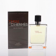 Terre D'Hermes 3.3 Oz Eau De Toilette Spray By Hermes New In Box For Men