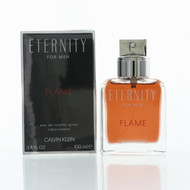 Eternity Flame 3.4 Oz Eau De Toilette Spray by Calvin Klein Box for Men