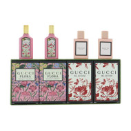 Gucci By Gucci 4 Piece Gift Set For Women - 0.16 Oz Eau De Parfum Bloom, 0.16 Oz Eau De Parfum Bloom, 0.16 Oz  Eau De Parfum Flora Gorgeous Gardenia, 0.16 Oz  Eau De Parfum Flora Gorgeous Gardenia For Women - Gift Set (3616303465223)