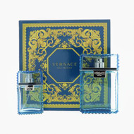 Versace Eau Fraiche 2 Piece Gift Set with 3.4 Oz by Versace NEW For Men