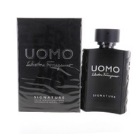 Uomo Signature 3.4 Oz Eau De Parfum Spray by Salvatore Ferragamo NEW Box for Men