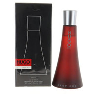 Hugo Deep Red 3.0 Oz Eau De Parfum Natural Spray by Hugo Boss NEW Box for Women