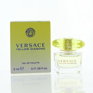 Versace Yellow Diamond 0.17 Oz Eau De Toilette Splash by Versace NEW Box for Women