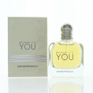 Emporio Armani Because It's You 3.3 Oz Eau De Parfum Spray by Giorgio Armani NEW Box for Women