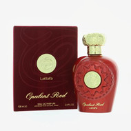 Opulent Red 3.4 Oz Eau De Parfum Spray by Lattafa NEW Box for Men