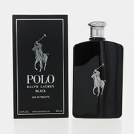 Polo Black 6.7 Oz Eau De Toilette Spray by Ralph Lauren NEW Box for Men