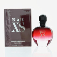 Black Xs 2.7 Oz Eau De Parfum Spray by Paco Rabanne NEW Box for Women