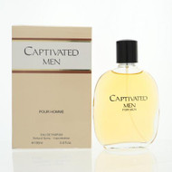 Captivated Men 3.4 Oz Eau De Parfum Spray by Fragrance Couture NEW Box for Men