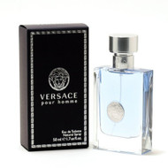 Versace Pour Homme 1.7 Oz Eau De Toilette Spray By Versace New In Box For Men
