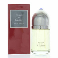 Pasha De Cartier 3.3 Oz Eau De Toilette Spray by Cartier NEW Box for Men