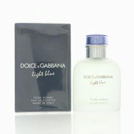 D & G Light Blue 2.5 Oz Eau De Toilette Spray by Dolce & Gabbana NEW Box for Men