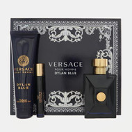 Versace Dylan Blue 3 Piece Gift Set with 3.4 Oz by Versace NEW For Men