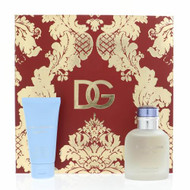 D & G Light Blue 2 Piece Gift Set with 2.5 Oz by Dolce & Gabbana NEW For Men