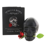 Ed Hardy Skulls & Roses 2.5  Oz Eau De Toileete Natural Spray by Ed Hardy NEW Box for Men