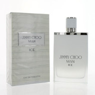 Jimmy Choo Man Ice 3.3 Oz Eau De Toilette Spray by Jimmy Choo NEW Box for Men