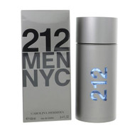 212 3.4 Oz Eau De Toilette Spray by Carolina Herrera NEW Box for Men