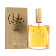 Charlie Gold 3.3 Oz Eau De Toilette Spray by Revlon NEW Box for Women