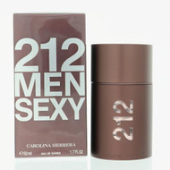 212 Sexy 1.7 Oz Eau De Toilette Spray by Carolina Herrera NEW Box for Men