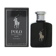 Polo Black 2.5 Oz Eau De Toilette Spray by Ralph Lauren NEW Box for Men