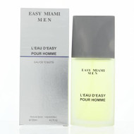 Easy Miami 4.2 Oz Eau De Toilette Spray by Fragrance Couture NEW Box for Men