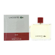 Lacoste Red Style In Play 4.2 Oz Eau De Toilette Spray by Lacoste NEW Box for Men