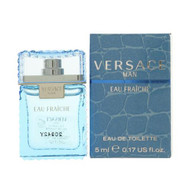 Versace Eau Fraiche 0.17 Oz Eau De Toilette Splash by Versace NEW Box for Men