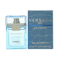 Versace Eau Fraiche By Versace 0.17 Oz Eau De Toilette Splash For Men - Mini (8018365500129)