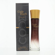 Code Black Intense 3.4 Oz Eau De Parfum Spray by Fragrance Couture NEW Box for Men