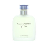 D & G Light Blue 4.2 Oz Eau De Toilette Spray by Dolce & Gabbana NEW for Men