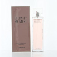 Eternity Moment 3.3 Oz Eau De Parfum Spray by Calvin Klein NEW Box for Women