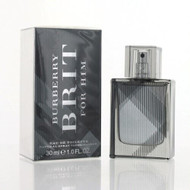 Burberry Brit 1.0 Oz Eau De Toilette Spray By Burberry New In Box For Men