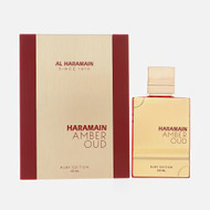 Amber Oud Ruby Edition 4.0 Oz Eau De Parfum Spray by Al Haramain NEW Box for Men