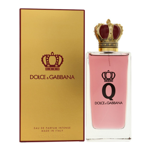 D & G Q Intense By Dolce & Gabbana 3.3 Oz Eau De Parfum Intense Spray For Women - Box (8057971187829)