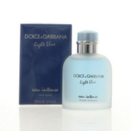 D & G Light Blue Eau Intense 3.3 Oz Eau De Parfum Spray by Dolce & Gabbana NEW Box for Men