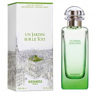 Un Jardin Sur Le Toit 3.3 Oz Eau De Toilette Spray By Hermes New Box For Women