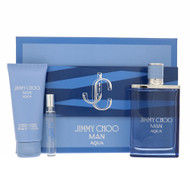 Jimmy Choo Man Aqua 3.3 Oz Eau De Toilette Spray by Jimmy Choo Gift Set for Men