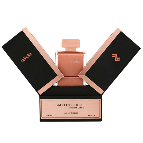 Autograph Rose Gold By Luniche 3.0 Oz Eau De Parfum Spray For Unisex - Box (850039142529)
