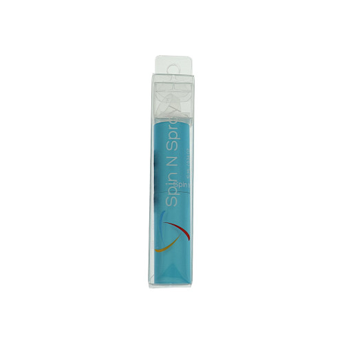 Turquoise Atomizer By Spin N Spray 0.34 Oz Empty Refillable Atomizer For Unisex - Box (632930273508)