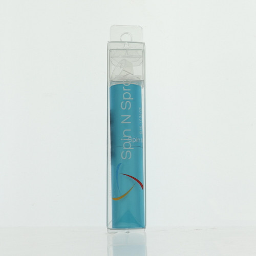 Turquoise Atomizer By Spin N Spray 0.34 Oz Empty Refillable Atomizer For Unisex - Box (632930273508)