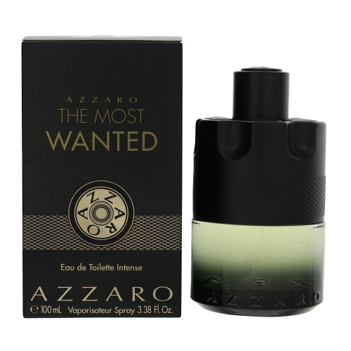Most Wanted Intense By Azzaro 3.38 Oz Eau De Toilette Intense Spray For Men - Box (3614274129281)