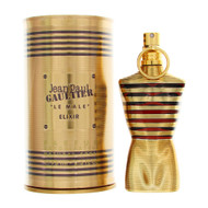 Le Male Elixir 2.5 Parfum Spray by Jean Paul Gaultier Box for Men