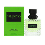 Born In Roma Green Stravaganza 1.7 Oz Eau De Parfum Spray by Valentino Box for Women