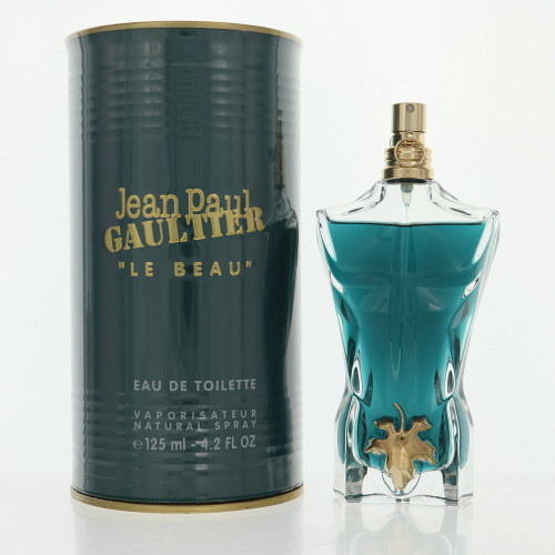 Jean Paul Gaultier Le Beau By Jean Paul Gaultier 4.2 Oz Eau De Toilette Spray For Men - Box (8435415017206)