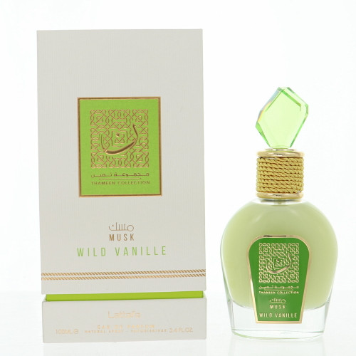 Musk Wild Vanille Thameen Collection By Lattafa 3.4 Oz Eau De Parfum Spray For Women - Box (6291108734537)